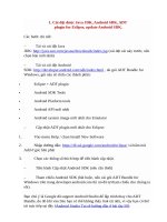 Lập trình android  phần 1