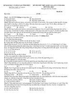 24. THPT Lê Xoay - Vĩnh Phúc - Lần 2 - năm 2016