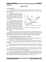 Chương 4: HƠI NƯỚC  CÁC GIẢN ĐỒ BIỂU THỊ MỐI QUAN HỆ P – V – T CỦA CÁC CHẤT THUẦN KHIẾT