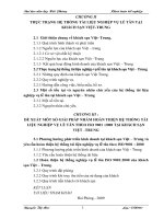 Hoàn thiện hệ thống tài liệu nghiệp vụ lễ tân theo ISO 9001 2000 tại khách sạn việt trung