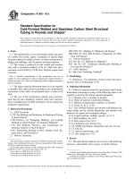 TIÊU CHUẨN TIÊU CHUẨN A500