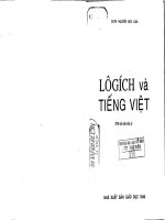 Lôgích và tiếng việt 