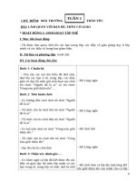 giáo án ngoài giờ lên lớp tiểu học