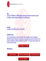 AS 2220 2 1989 amdt 1 1989 emergency warning and intercommun 