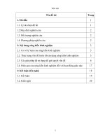 Một số biện pháp và hình thức tổ chức nhằm phát triển tính tích cực vận động trong giáo dục thể chât cho trẻ mẫu giáo  lớn nga son