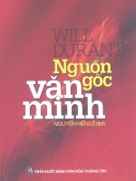 Nguồn gốc văn minh (NXB văn hóa thông tin 2006)   nguyễn hiến lê, 204 trang 