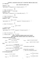 Tài liệu ôn tập Toán lớp 11