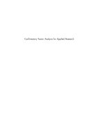 2006 (methodology in the social sciences) timothy a  brown psyd confirmatory factor analysis for applied research  the guilford press (2006) 