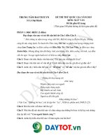 de thi thu mon van thpt quoc gia 2015 trung tam day tot 