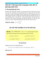 Trắc nghiệm có hướng dẫn giải và đáp án phương trình lượng giác biến đổi về phương trình tích