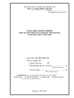 SKKN một số giải pháp hạn chế học sinh bỏ học ở trường THPT trần phú 