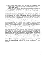 SKKN một số kinh nghiệm về kỹ thuật xây dựng câu hỏi trắc nghiệm khách quan môn hóa học theo hướng chuẩn hóa 