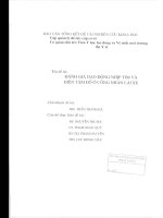 Đánh giá dao động nhịp tim và điện tâm đồ ở công nhân lái xe   2002 (tt) 