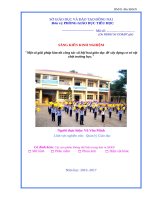 SKKN một số GIẢI PHÁP làm tốt CÔNG tác xã hội hóa GIÁO dục để xây DỰNG cơ sở vật CHẤT TRƯỜNG học 