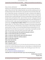 Các dạng bài tập trắc nghiệm về hàm số và các bài toán liên quan