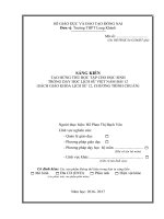 skkn tạo hứng thú học tập cho học sinh trong dạy học lịch sử việt nam bài 12, sách giáo khoa lịch sử 12 (chương trình chuẩn) 