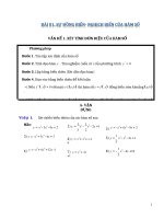 Trắc nghiệm chương 1 Toán lớp 12 full