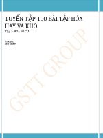 50 bai tap hoa cuc hay va kho giai chi tiết