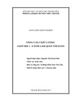 skkn nâng cao chất lượng giúp trẻ 5   6 tuổi làm quen với toán 