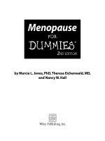 Menopause for dummies 
