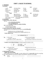 Đề Cương Tiếng Anh 7