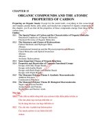 CHAPTER 15 ORGANIC COMPOUNDS AND THE ATOMIC PROPERTIES OF CARBON (VIETSUB)   dạy hóa BẰNG TIẾNG ANH