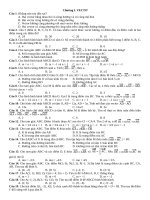 Trắc nghiệm Hình học lớp 10