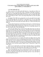 SKKN ứng dụng công nghệ thông tin trong giảng dạy môn quốc phòng an ninh khối 12 