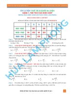 Bài tập trắc nghiệm thể tích khối đa diện phần 1