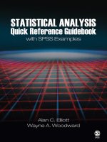 2007 (EBOOK) alan c  elliott, wayne a  woodward statistical analysis 