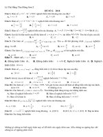 Đề trắc nghiệm Toán có đáp án