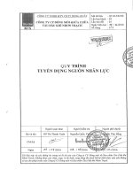 Quy trình tuyển dụng công ty đóng tàu