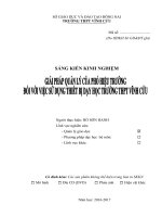 skkn giải pháp quản lý của phó hiệu trưởng đối với việc sử dụng thiết bị dạy học THPT vĩnh cửu 
