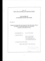 Nghiên cứu biến đổi chức năng hô hấp ứng dụng trong xác định và giám định bệnh bụi phổi   bông tại một số cơ sở sản xuất sợi   2002 (tt) 