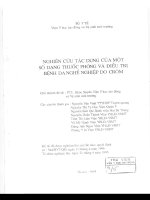 Nghiên cứu tình hình nhiễm độc cadimido tiếp xúc nghề nghiệp để đề xuất bổ sung vào danh mục bệnh nghề nghiệp   2004 (tt) 