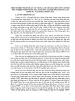 SKKN một số biện pháp quản lý nâng cao chất lượng ôn tập thi tốt nghiệp THPT quốc gia THPT năm 2017 tại trường trung cấp kinh tế kỹ 