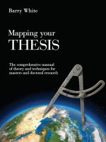 (EBOOK) mapping your thesis  the comprehensive manual of theory and techniques for masters  039  and doctoral research 