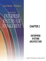 Enterprise systems for management 2nd by motiwalla and thompson chapter 04 