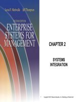 Enterprise systems for management 2nd by motiwalla and thompson chapter 02 