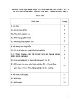 Hướng dẫn học sinh một vài phương pháp giải bài toán về số chính phương trong chương trình khối 8 THCS 