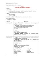 giáo án ôn tập tiếng anh 7 thí điểm 