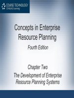 Concepts in enterprise resource planning 4th development of ERP system ch02 