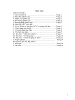 Giúp học sinh lớp 4 học tốt phân môn luyện từ và câu thông qua một số trò chơi dựa trên tích truyện dân gian 