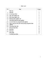 Giải toán có lời văn ở lớp 1 