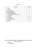 skkn một số giải pháp nâng cao chất lượng đội ngũ giáo viên tại trường mầm non xuân lâm 