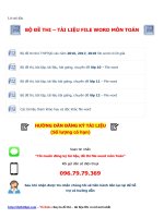 Vận dụng tính chất hình phẳng để giải bài toán Oxy liên quan đến đường tròn