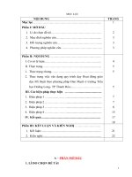 Một số kinh nghiệm vận dụng qui trình dạy học mĩ thuật theo phương pháp đan mạch 