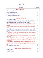 Biện pháp chỉ đạo giáo viên nâng cao chất lượng dạy học giải toán có lời văn cho học sinh lớp 1 