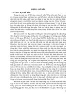 Một số kinh nghiệm giúp học sinh lớp 3 học tốt giải toán có lời văn  