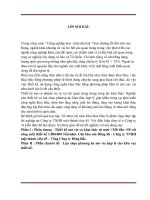 Phần chung : Thiết kế mở vỉa và khai thác từ mức +250 đến +50 với công suất thiết kế 1.000.000 Tấnnăm. Cho khu mỏ Đồng Rì  Công ty TNHH một thành viên 45 – Tổng Công ty Đông Bắc Phần chuyên đề : Lựa chọn phương án mở vỉa hợp lý cho khu vực thiết kế.